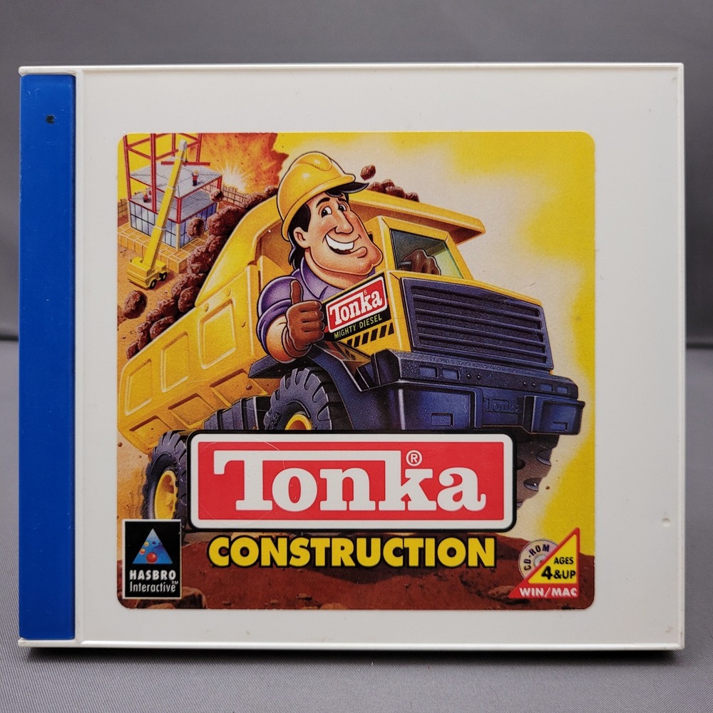 Tonka Construction by Hasbro Interactive (PC CD-ROM, 1996)
